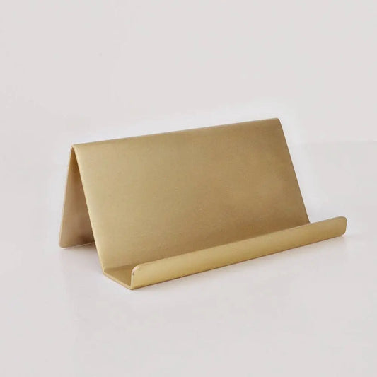 Brass card holder - emily lex studio