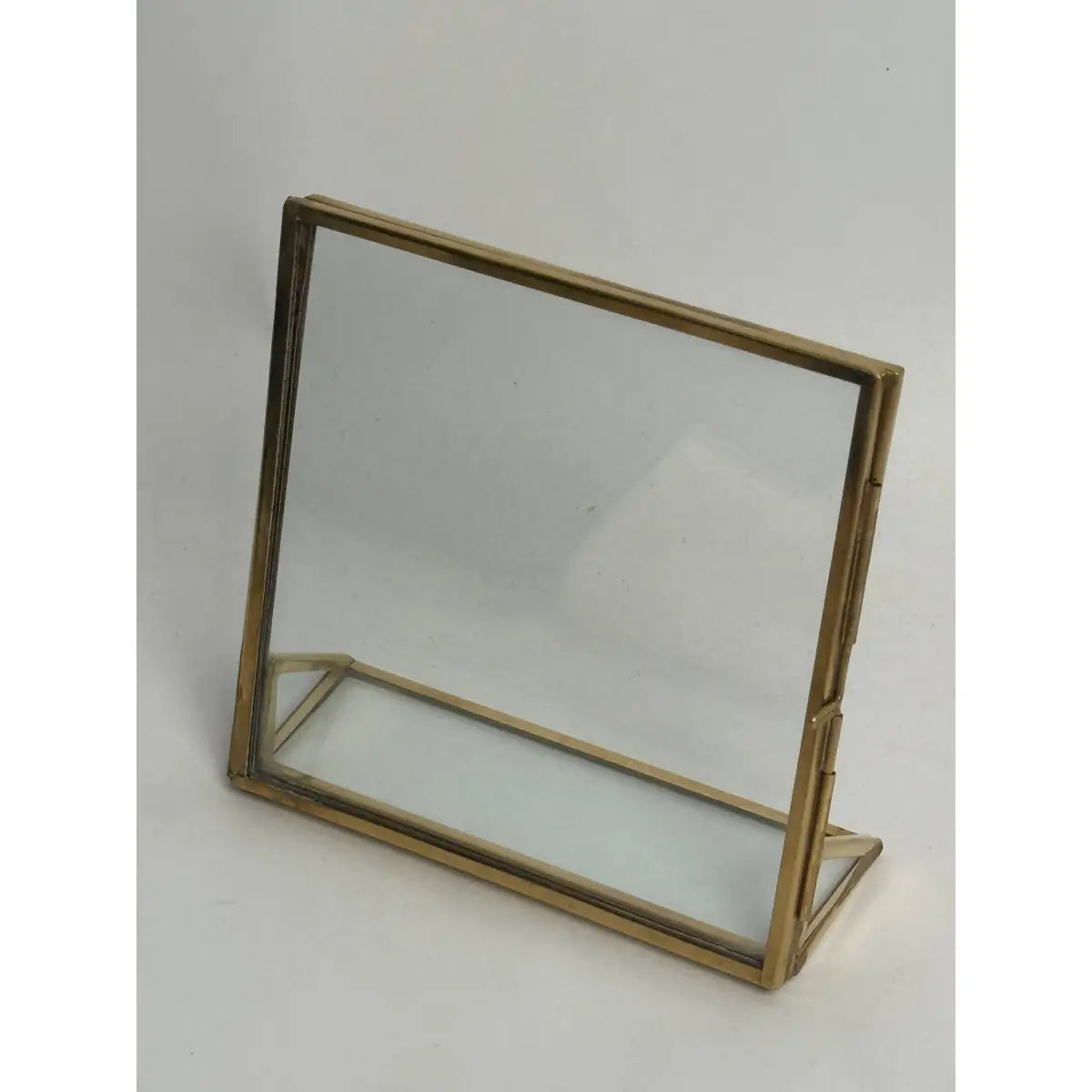 Brass Desk Frame - 5’’x 5’’ Square - Sugarboo &