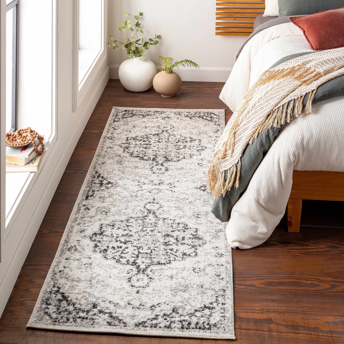 Bodrum Gray Area Rug - Boutique Rugs