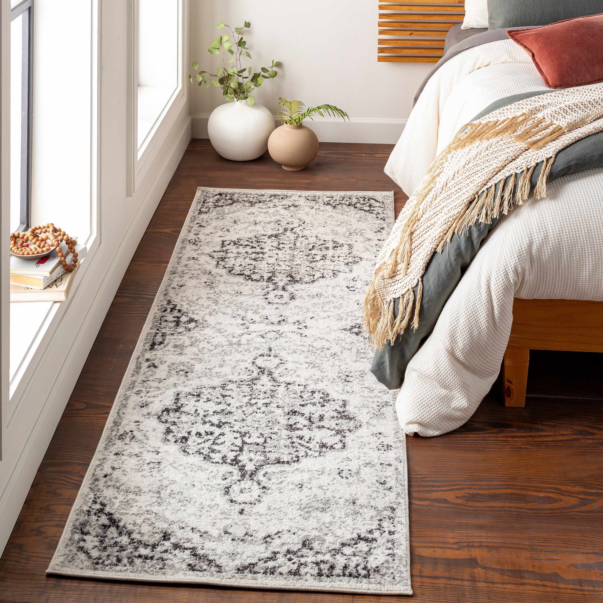 Bodrum Gray Area Rug - Boutique Rugs