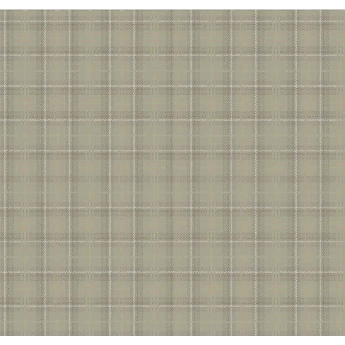 Brewer Wallpaper - Muted Plaid - by Melissa Dayton Art - Loomwell Home Goods
