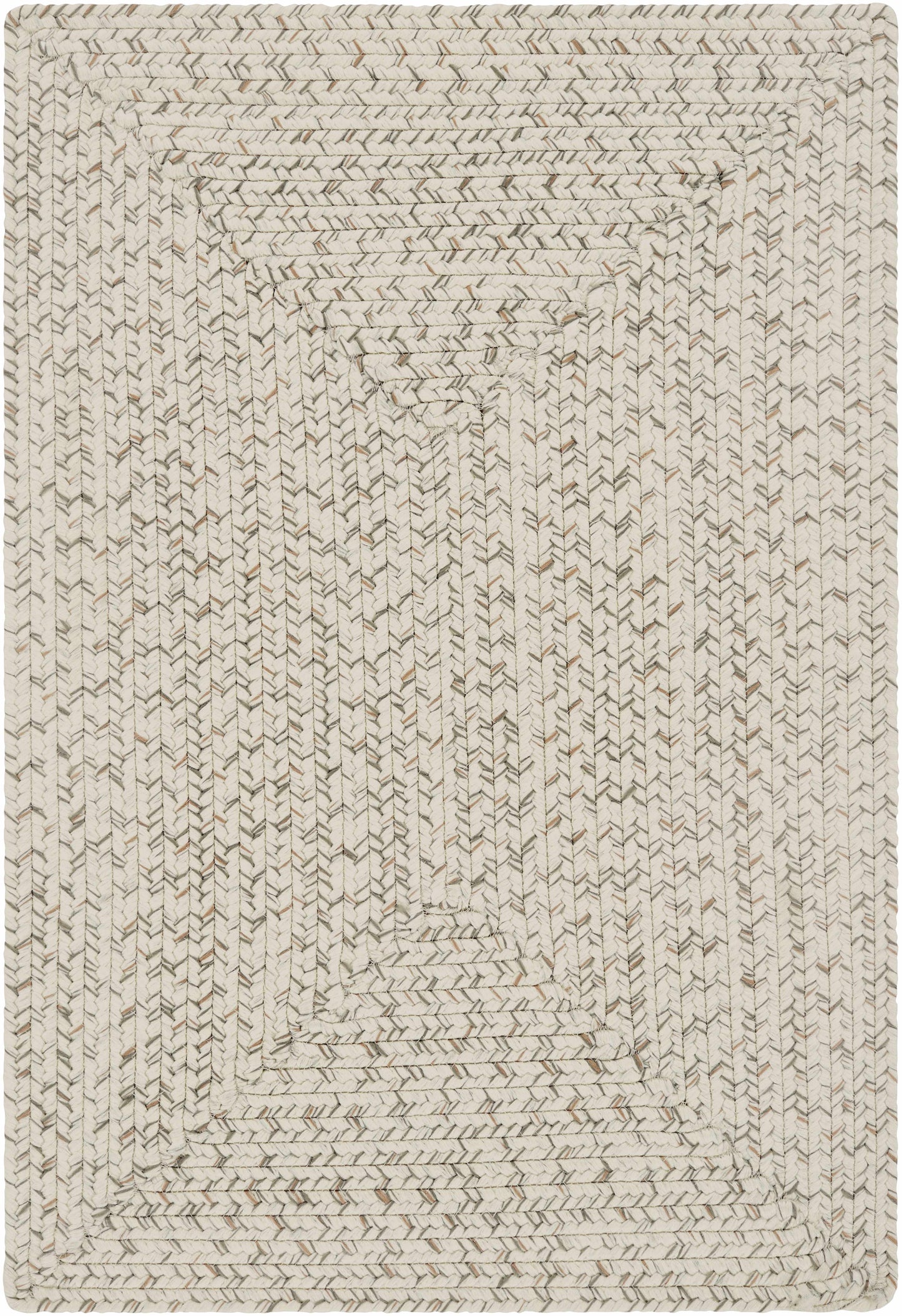 Beige Braided Faux Jute Rug - 2’ x 3’ Rectangle - Boutique Rugs