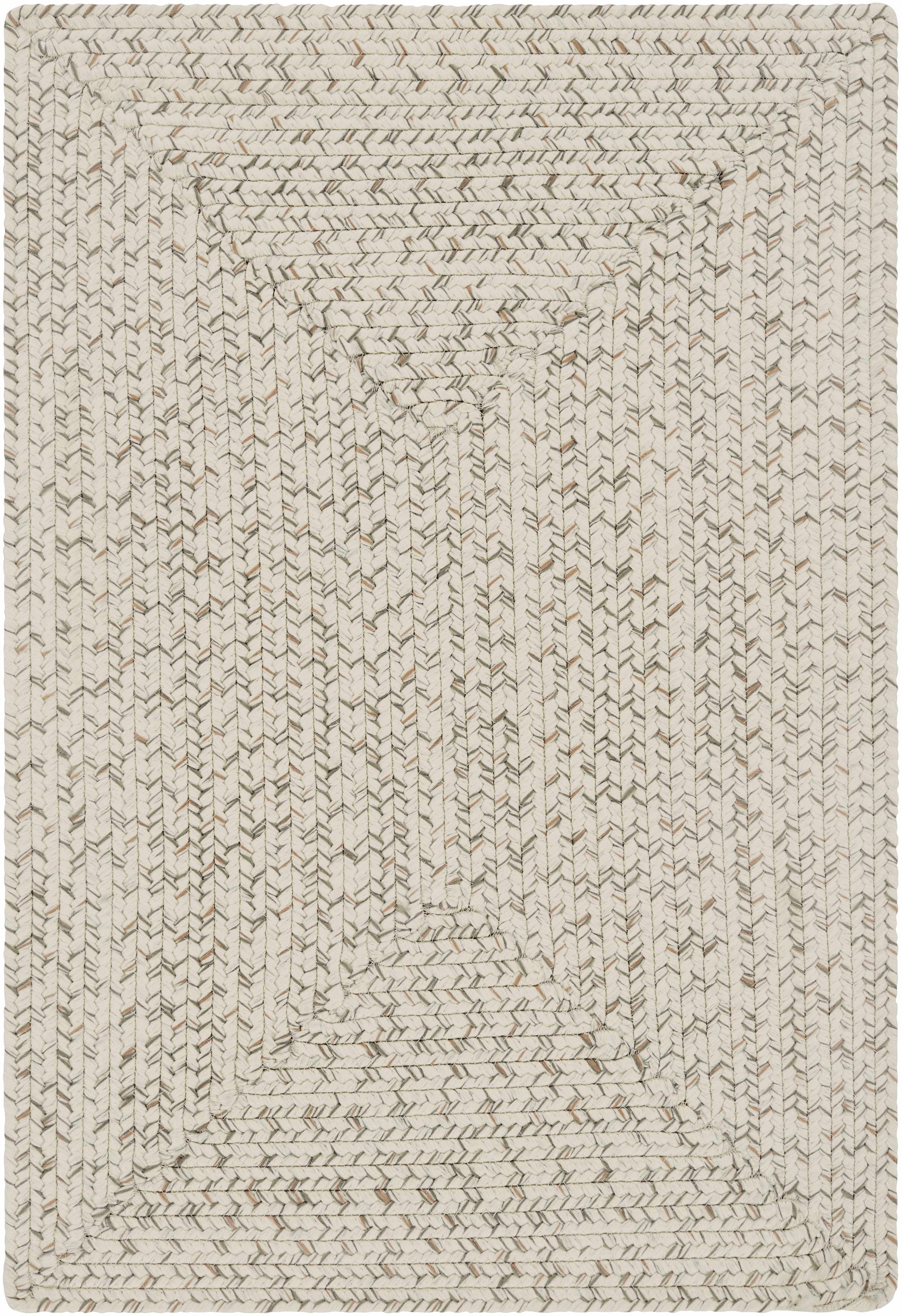 Beige Braided Faux Jute Rug - 2’ x 3’ Rectangle - Boutique Rugs