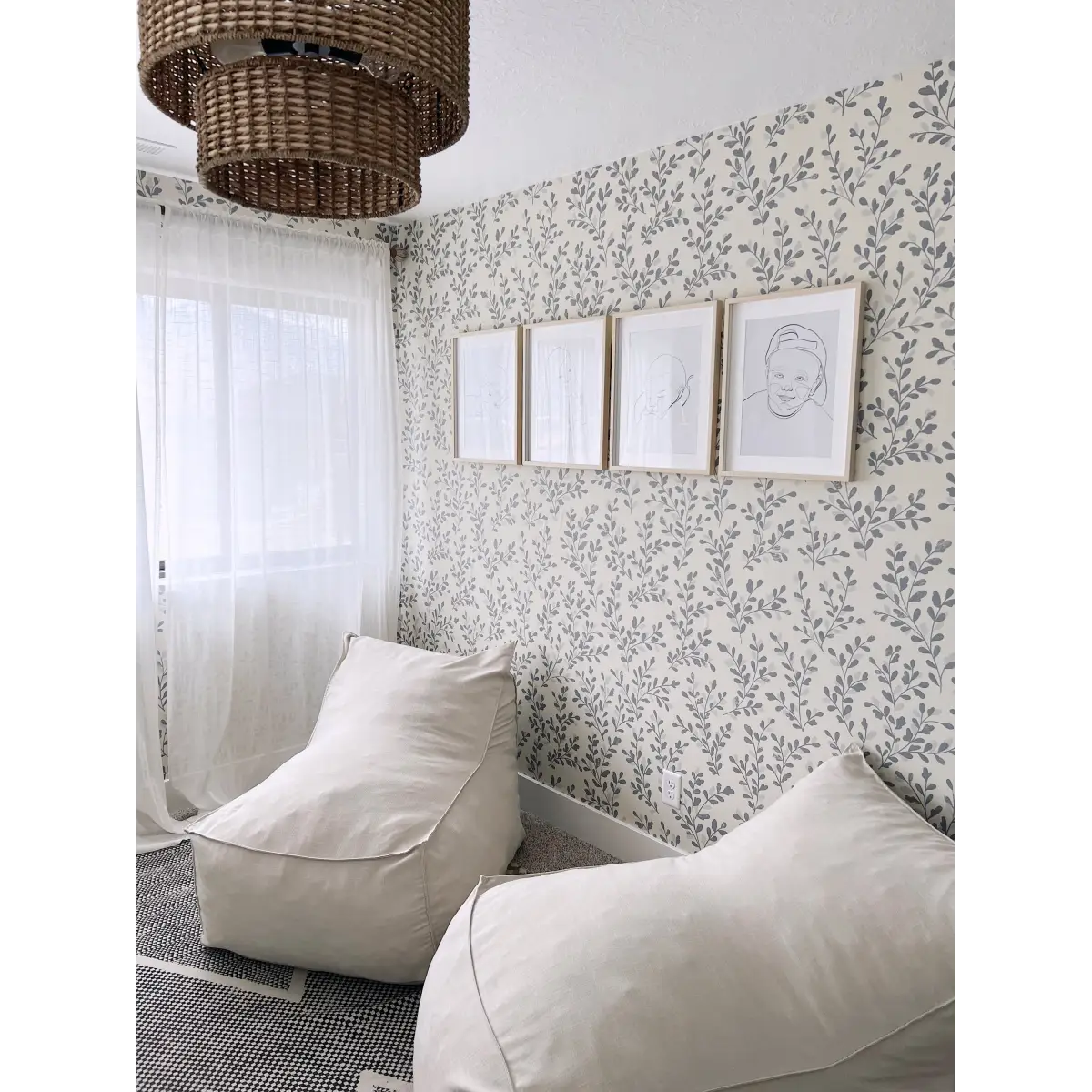 Briar Wallpaper - Simple Branches - by Mariah Rose - Loomwell Home Goods