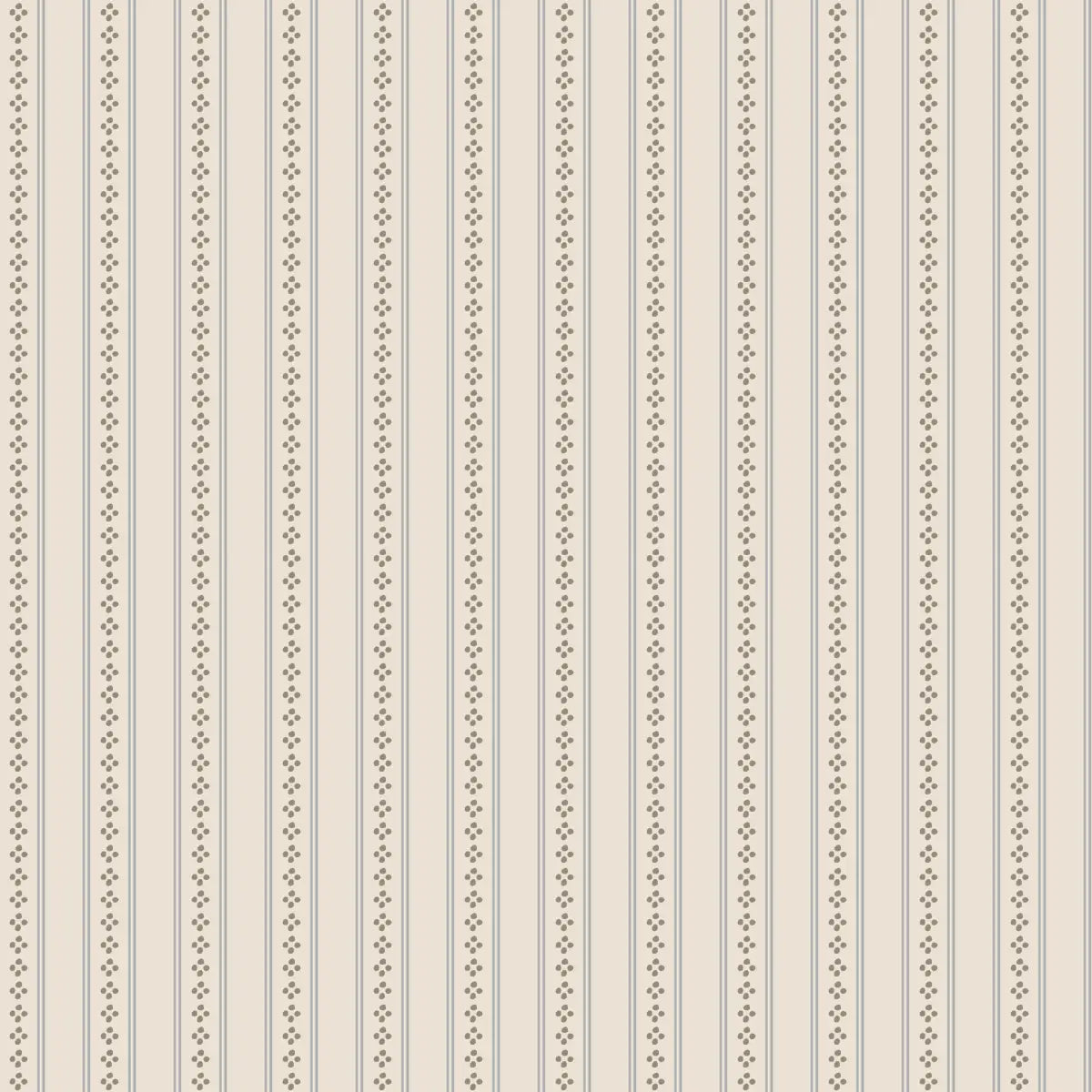 Bridger Wallpaper - Sweet Stripe for Kids - by The Rosenborg Company - Sample 1 foot by 1 foot / Olive and Blue