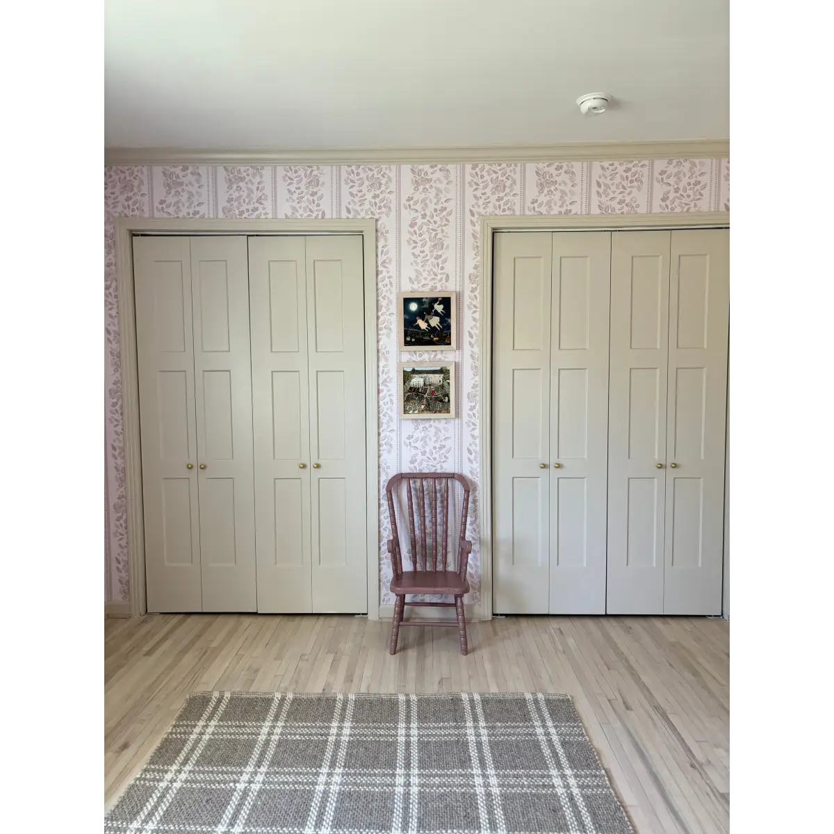Bridget Wallpaper - Wide Cottage Stripe - by Fox and Pebble - Loomwell Home Goods