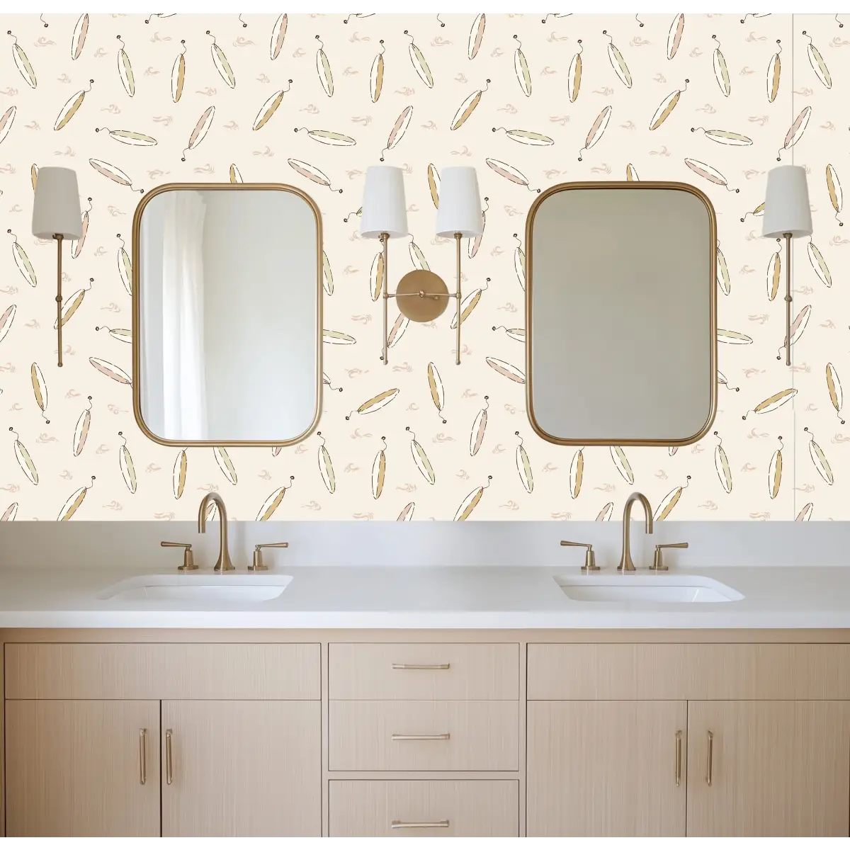 Brody Wallpaper - Surfboards for Kids - by Eva Catherina - Loomwell Home Goods