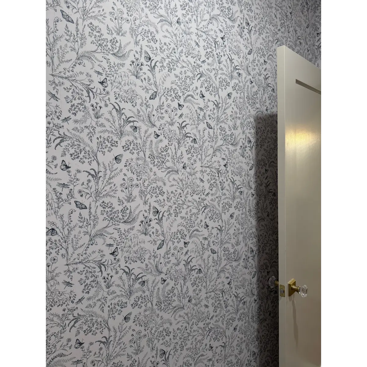 Bronwyn Wallpaper - Butterfly Meadow Flowers - by Anna Black Creative - Loomwell Home Goods
