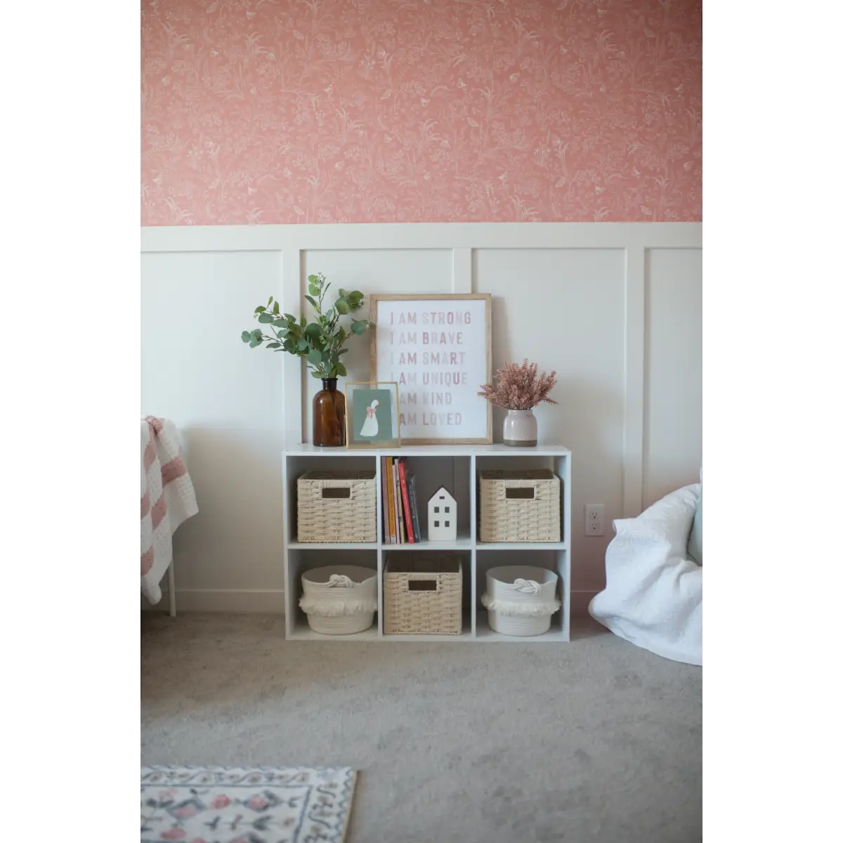 Bronwyn Wallpaper - Butterfly Meadow Flowers - by Anna Black Creative - Loomwell Home Goods