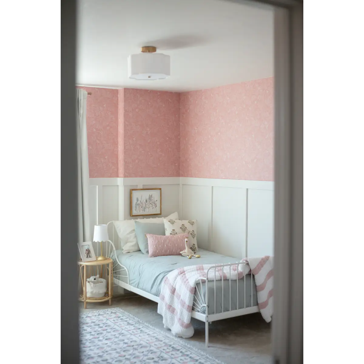 Bronwyn Wallpaper - Butterfly Meadow Flowers - by Anna Black Creative - Loomwell Home Goods