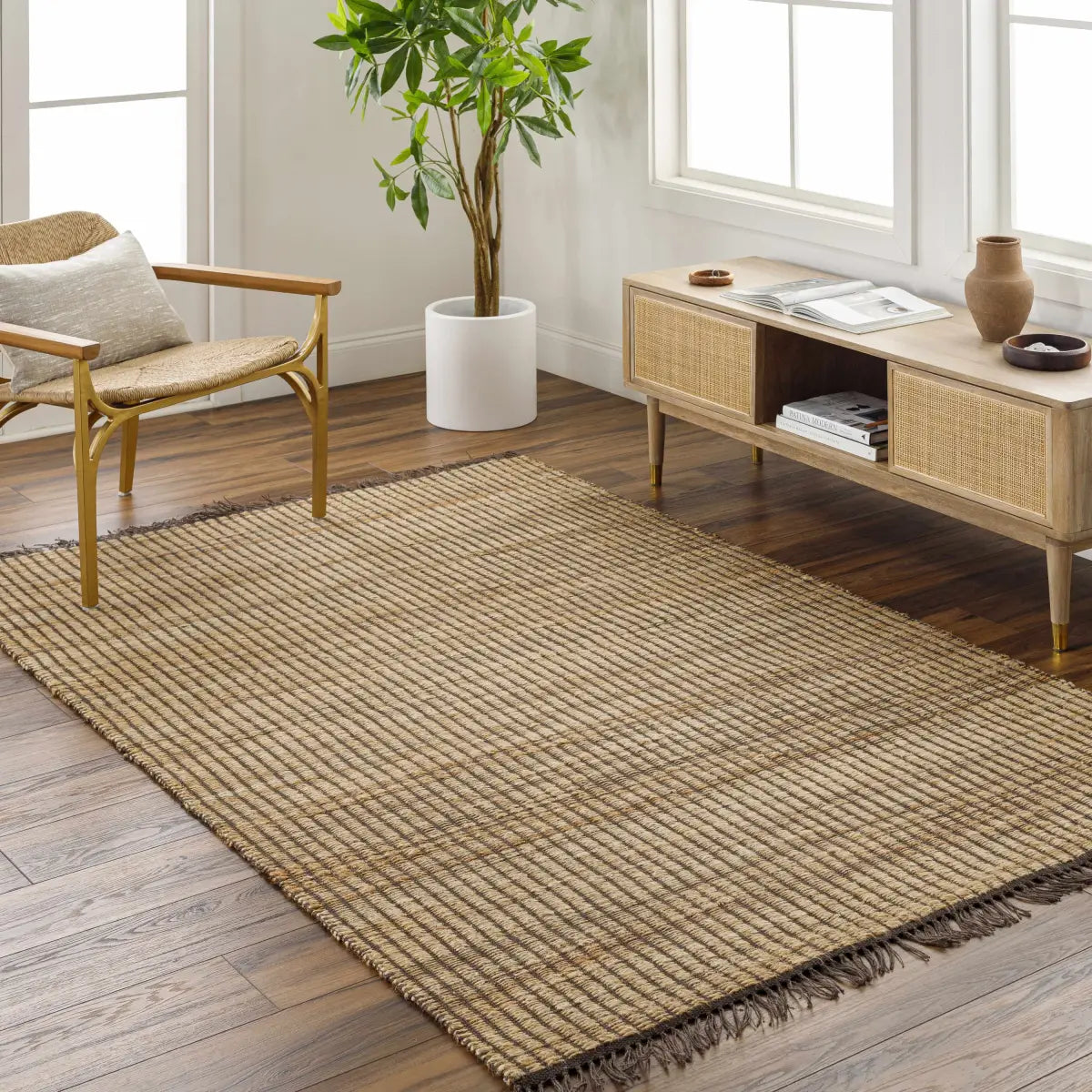 Brown Jute Rug - Boutique Rugs