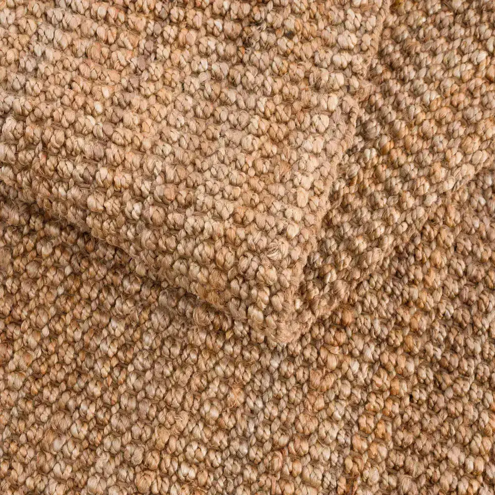 Brown Natural Jute Rug with Fringe - Boutique Rugs