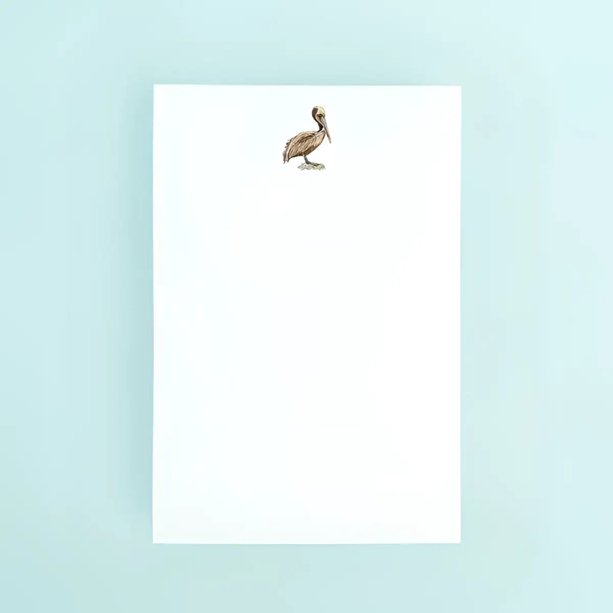 Brown Pelican Notepad - Taylor Paladino