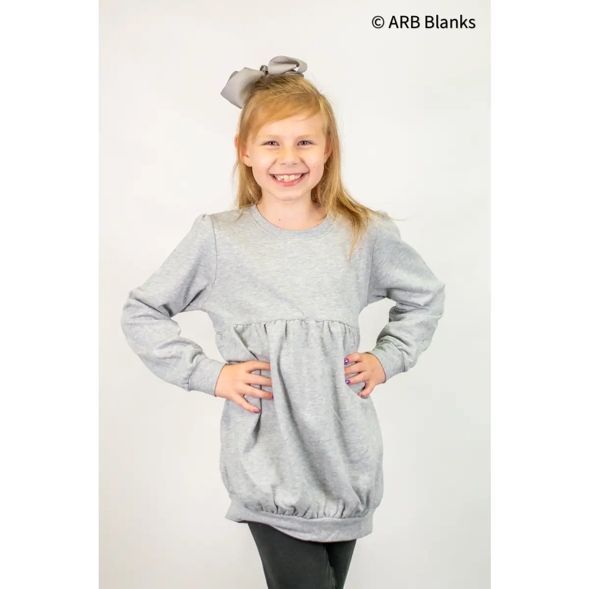 Bubble Sweatshirts - Grey / 12M - ARB Blanks