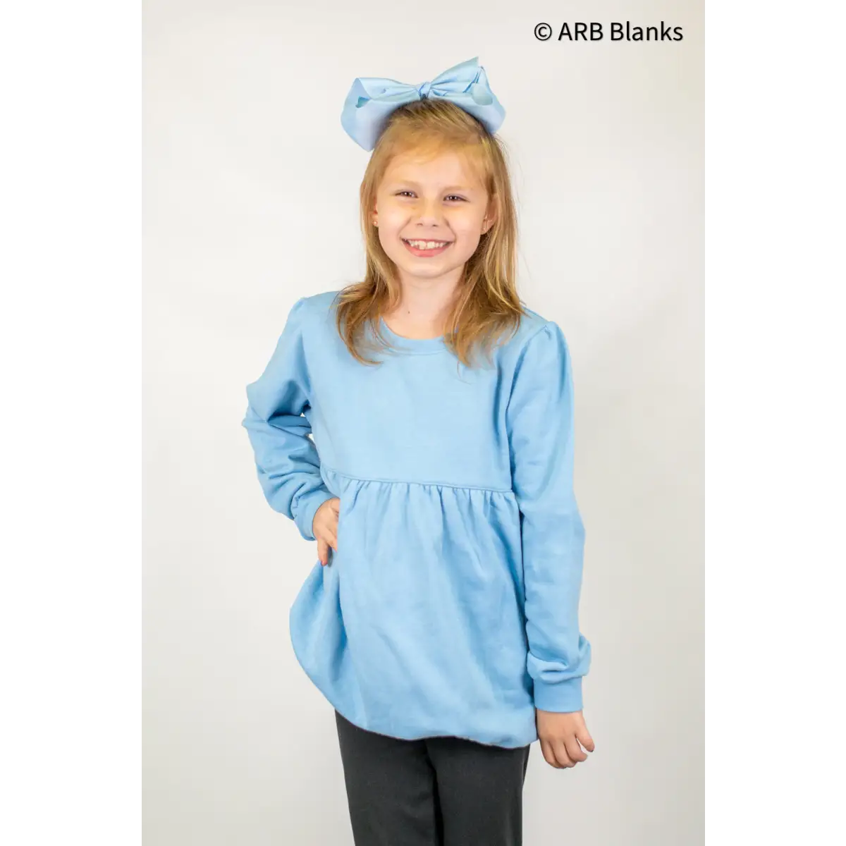 Bubble Sweatshirts - Light Blue / 12M - ARB Blanks