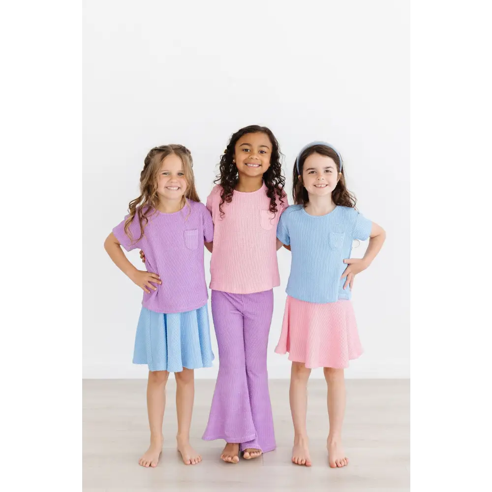 Bubblegum Pink Scrunchy Twirl Skort - Mila & Rose ®