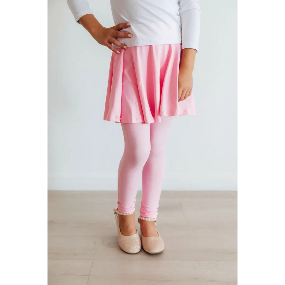 Twirl Skirt with Leggings - Bubblegum Pink - Mila & Rose ®