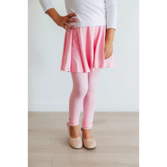Twirl Skirt with Leggings - Bubblegum Pink - Mila & Rose ®