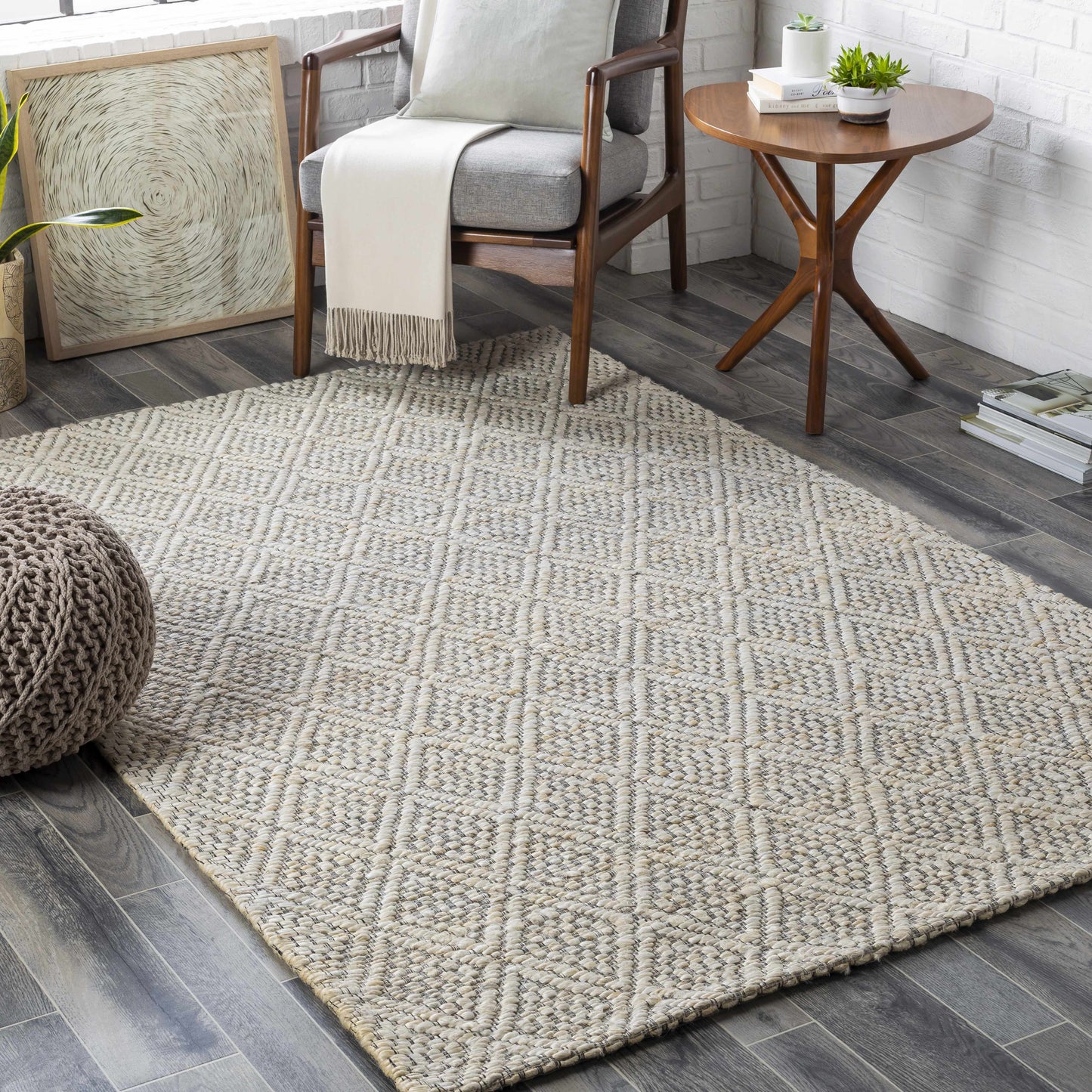 Tapis en jute Budgewoi - Soldes