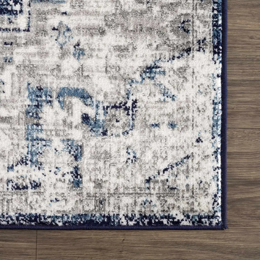 Buenaventura Navy Area Rug - Boutique Rugs