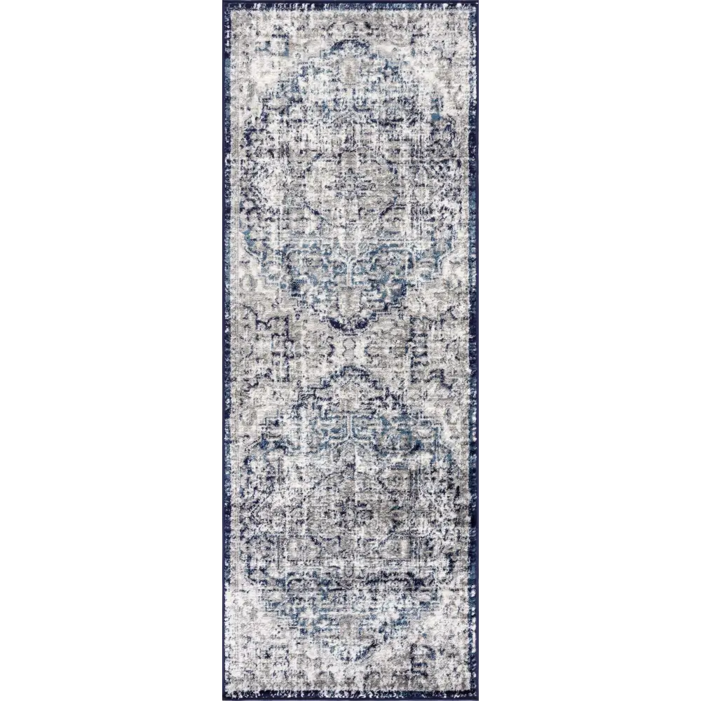 Buenaventura Navy Area Rug - Boutique Rugs