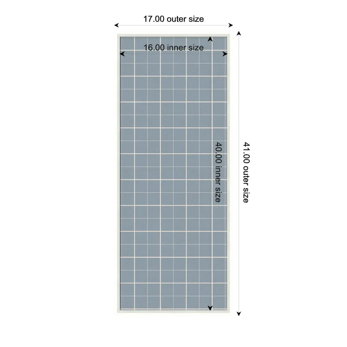 Bulletin Board - Framed Fabric Pinboard Light Blue Plaid - Wall Organization - kateandlaurel