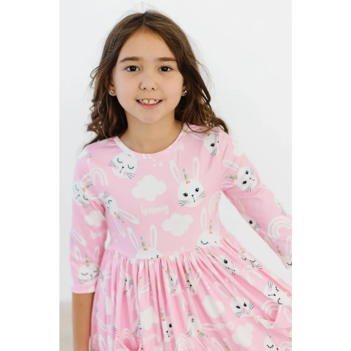 Pocket Twirl Dress - Bunny Love - Easter - Mila & Rose ®