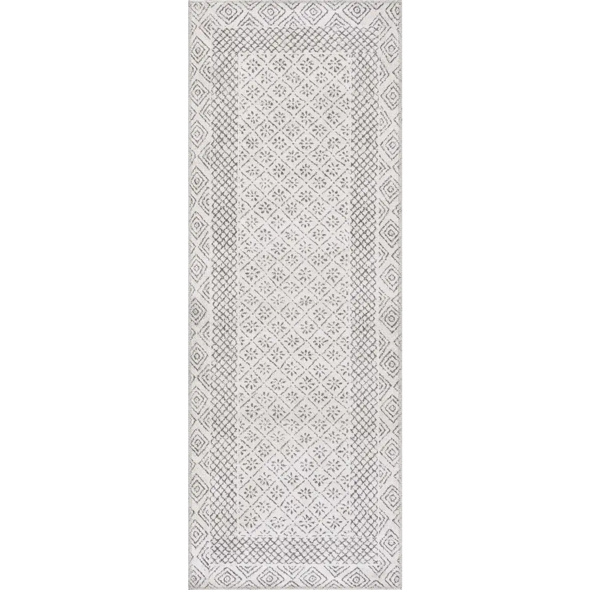 Burdette Washable Area Rug - 2’7’’ x 7’3’’ Runner - Boutique Rugs