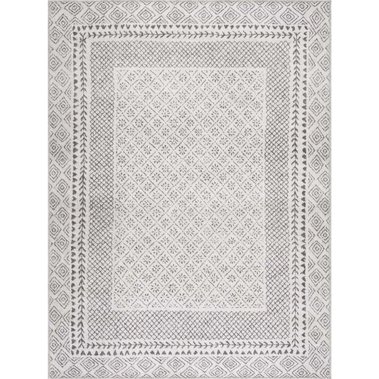Burdette Washable Area Rug - 5’3’’ x 7’3’’ Rectangle - Boutique Rugs