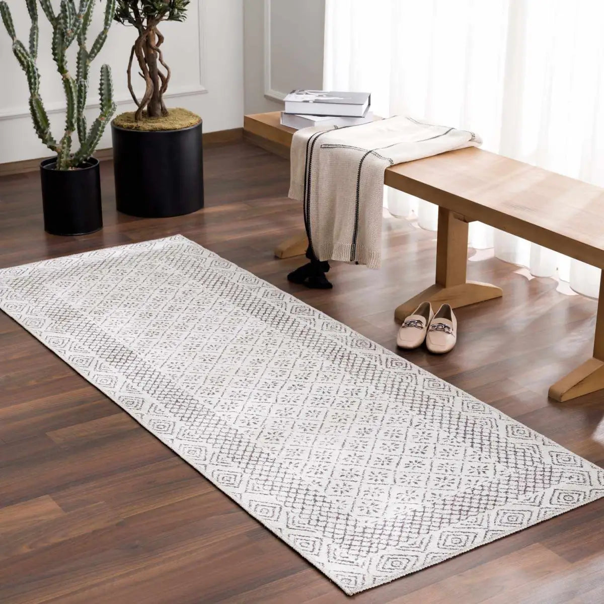 Burdette Washable Area Rug - Boutique Rugs