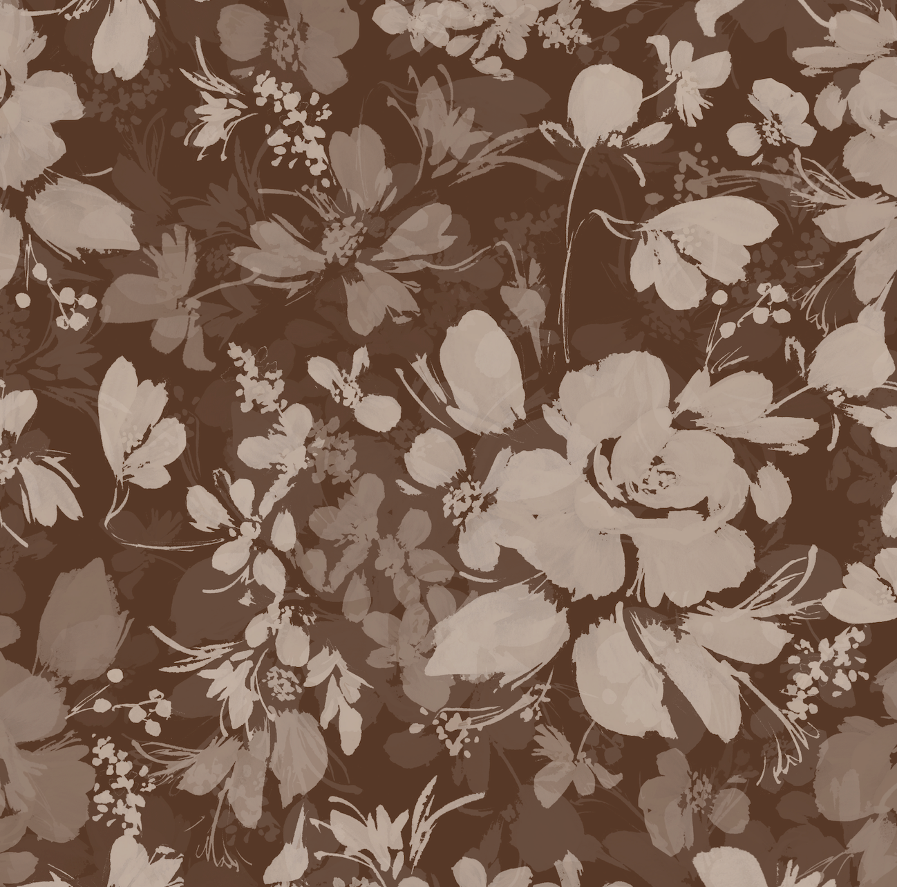 Bates Wallpaper by Taddy Mikelaites - Sample 1 foot by 1 foot / Burgundy - Loomwell Home Goods