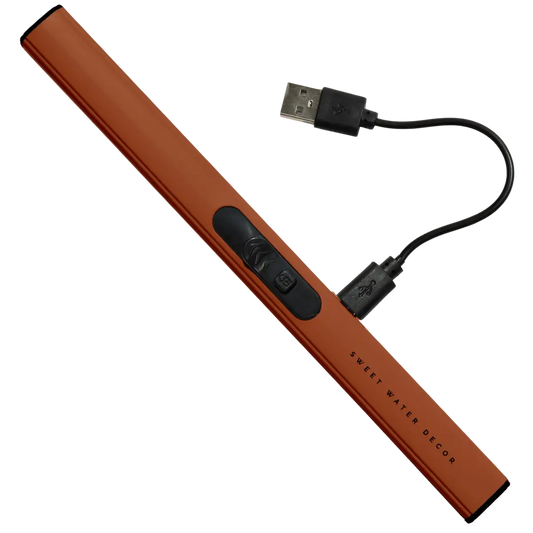 Burnt Orange Electric Lighter - Sweet Water Decor