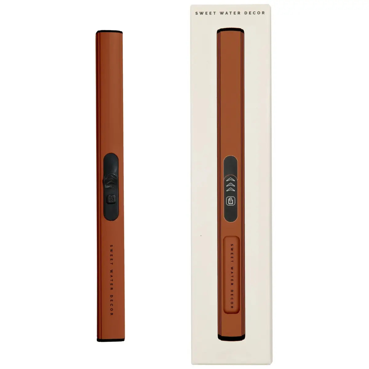 Burnt Orange Electric Lighter - Sweet Water Decor
