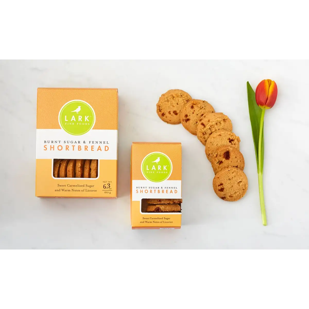 Burnt Sugar Shortbread Cookies - Lark Fine Foods