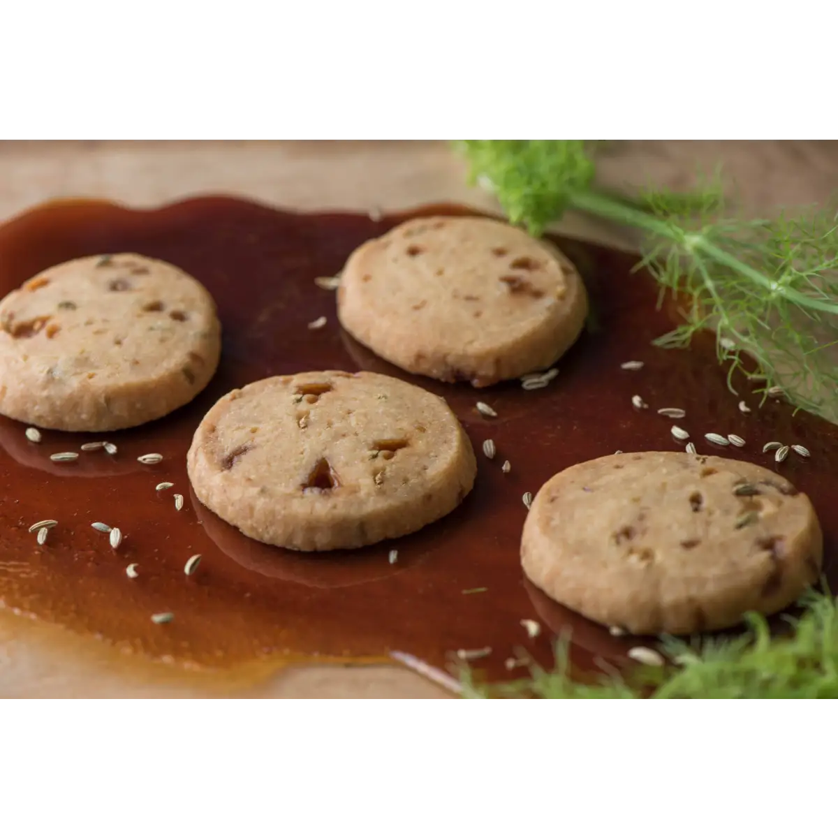Burnt Sugar Shortbread Cookies - Lark Fine Foods