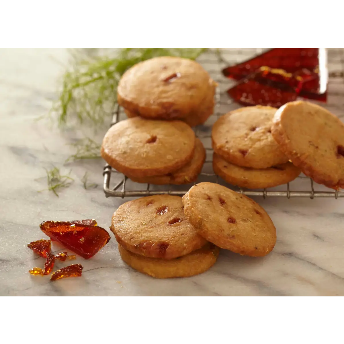 Burnt Sugar Shortbread Cookies - Lark Fine Foods