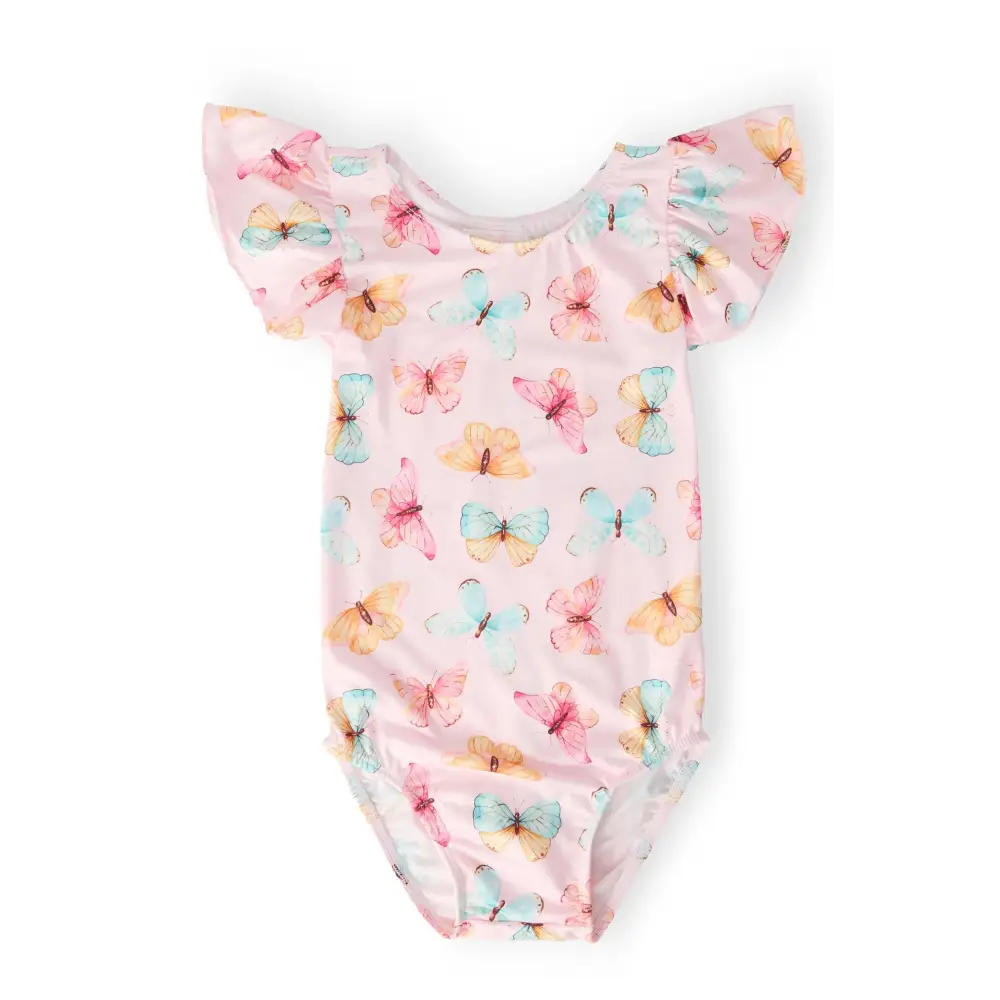 Butterfly Kisses S/S Flutter Sleeve Leotard - Mila & Rose ®