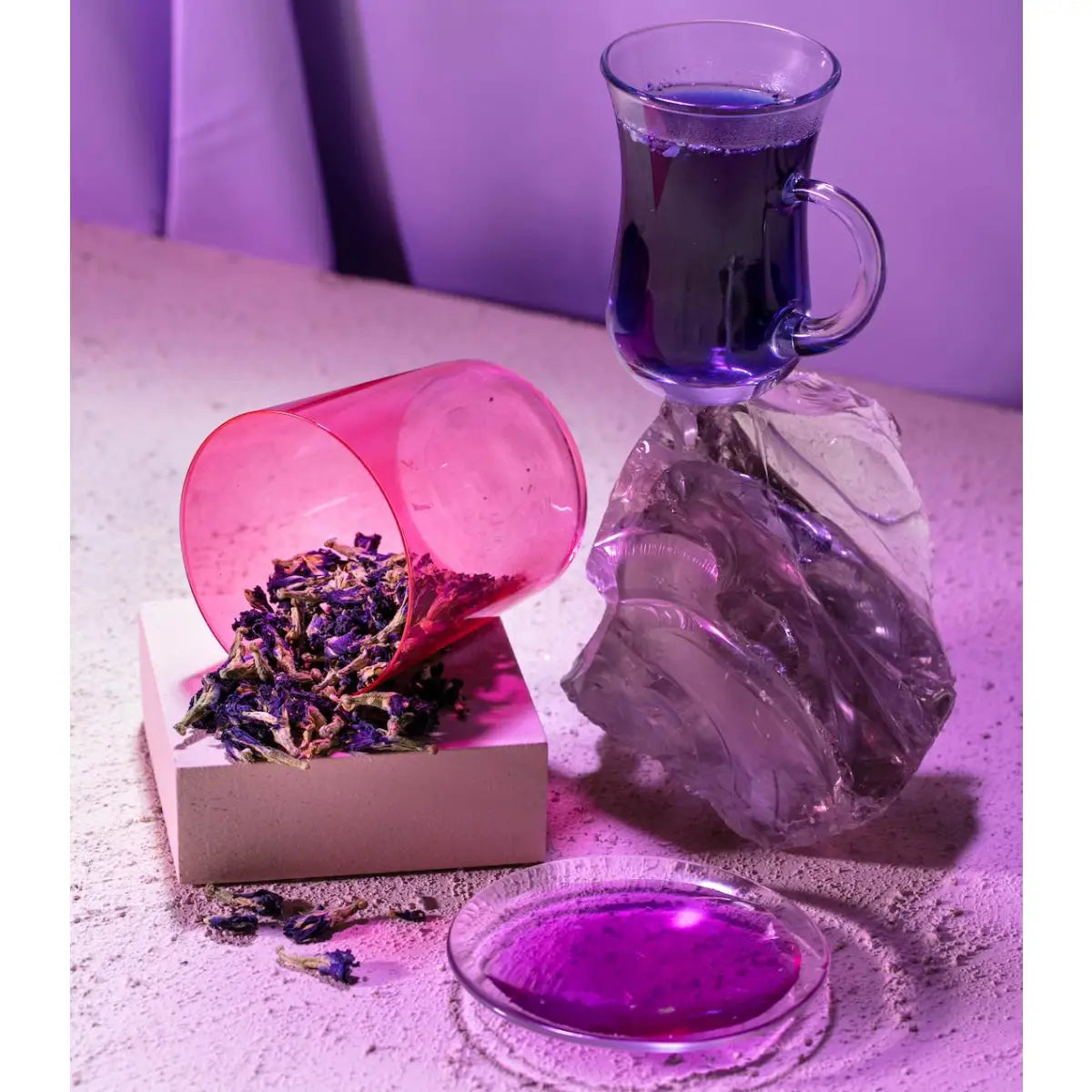 Loose Tea - Butterfly Pea Flower - Loose / 5 oz. Bag - Harney & Sons Fine Teas