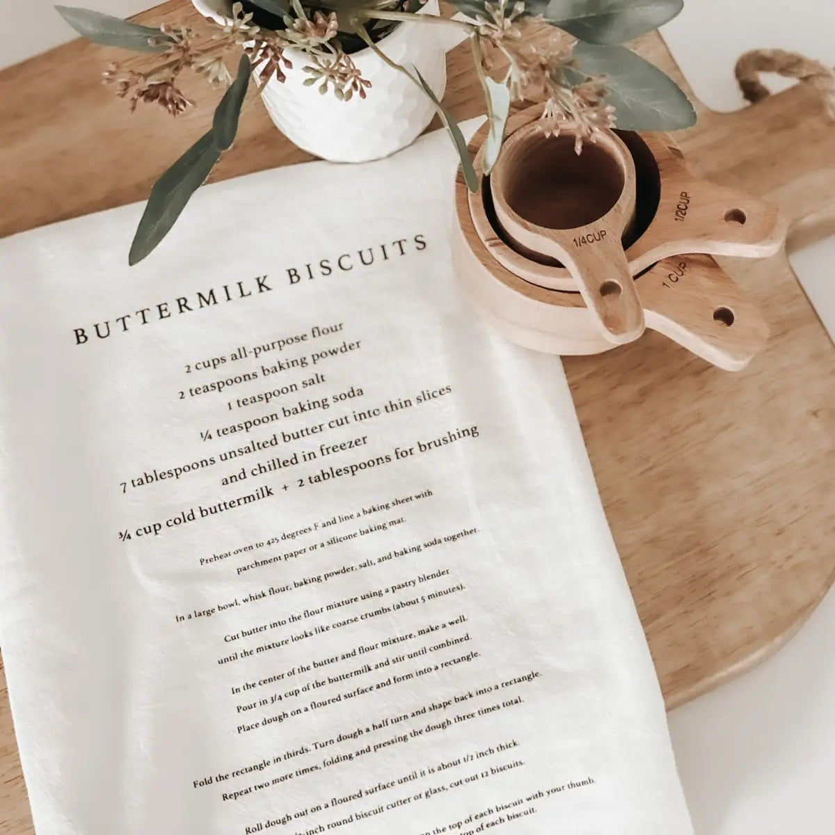 Buttermilk Biscuits Tea Towel - Sweet Water Decor