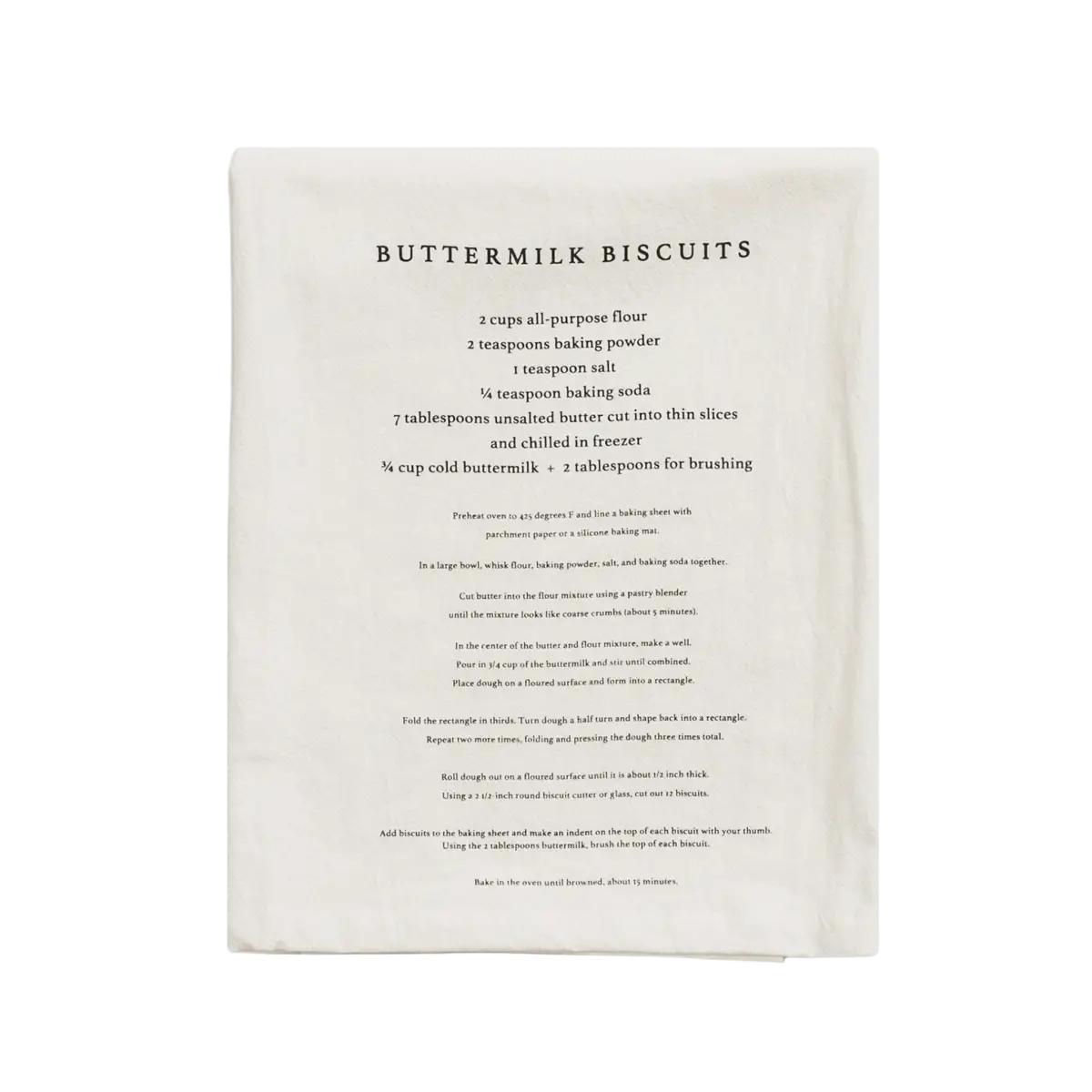 Buttermilk Biscuits Tea Towel - Sweet Water Decor