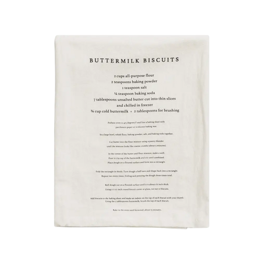 Buttermilk Biscuits Tea Towel - Sweet Water Decor