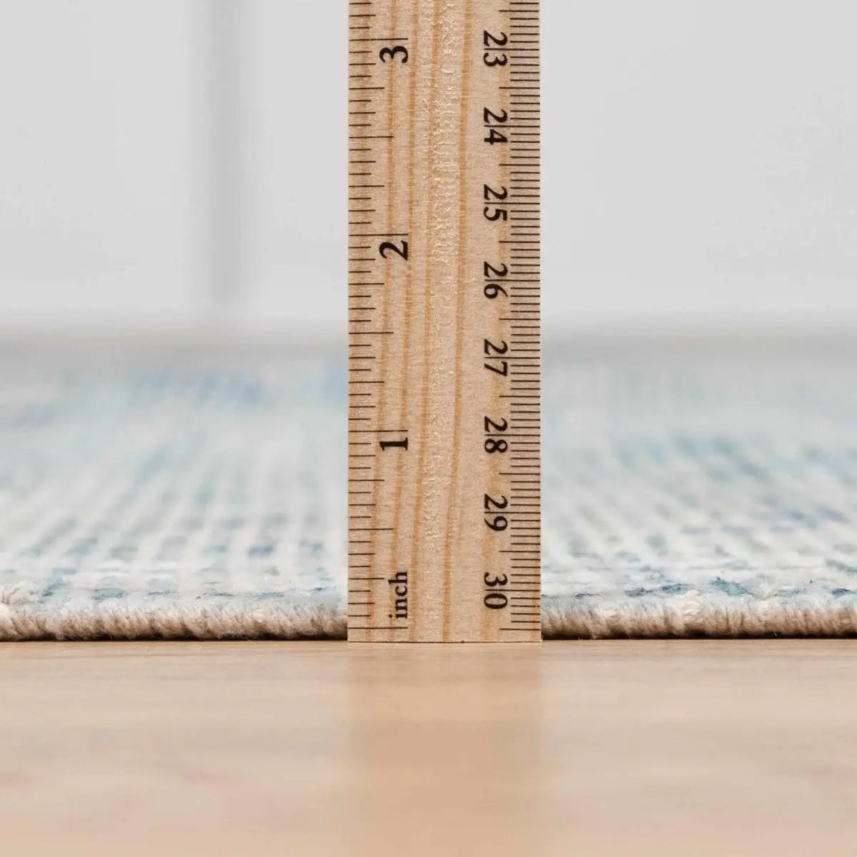 Byers Handmade Cotton Blend Aqua Rug - Boutique Rugs
