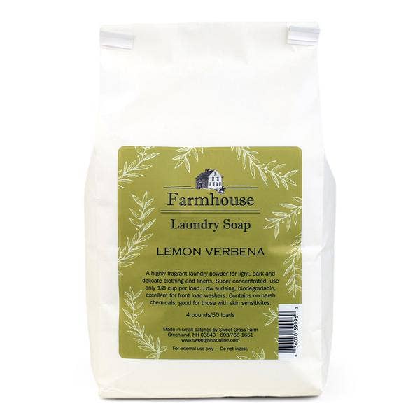 All-Natural Laundry Soap Concentrate: Lemon Verbena