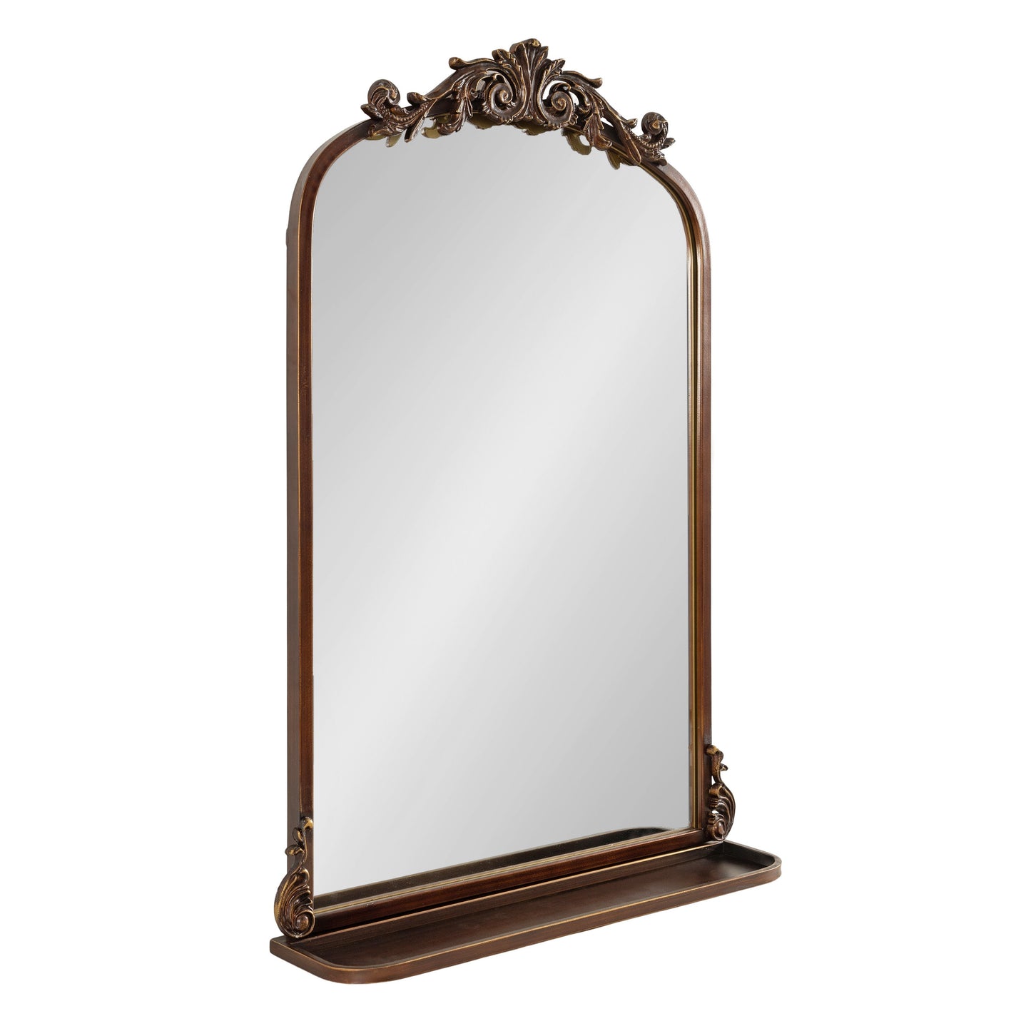 Arendahl Elegant Arch Mirror with Shelf