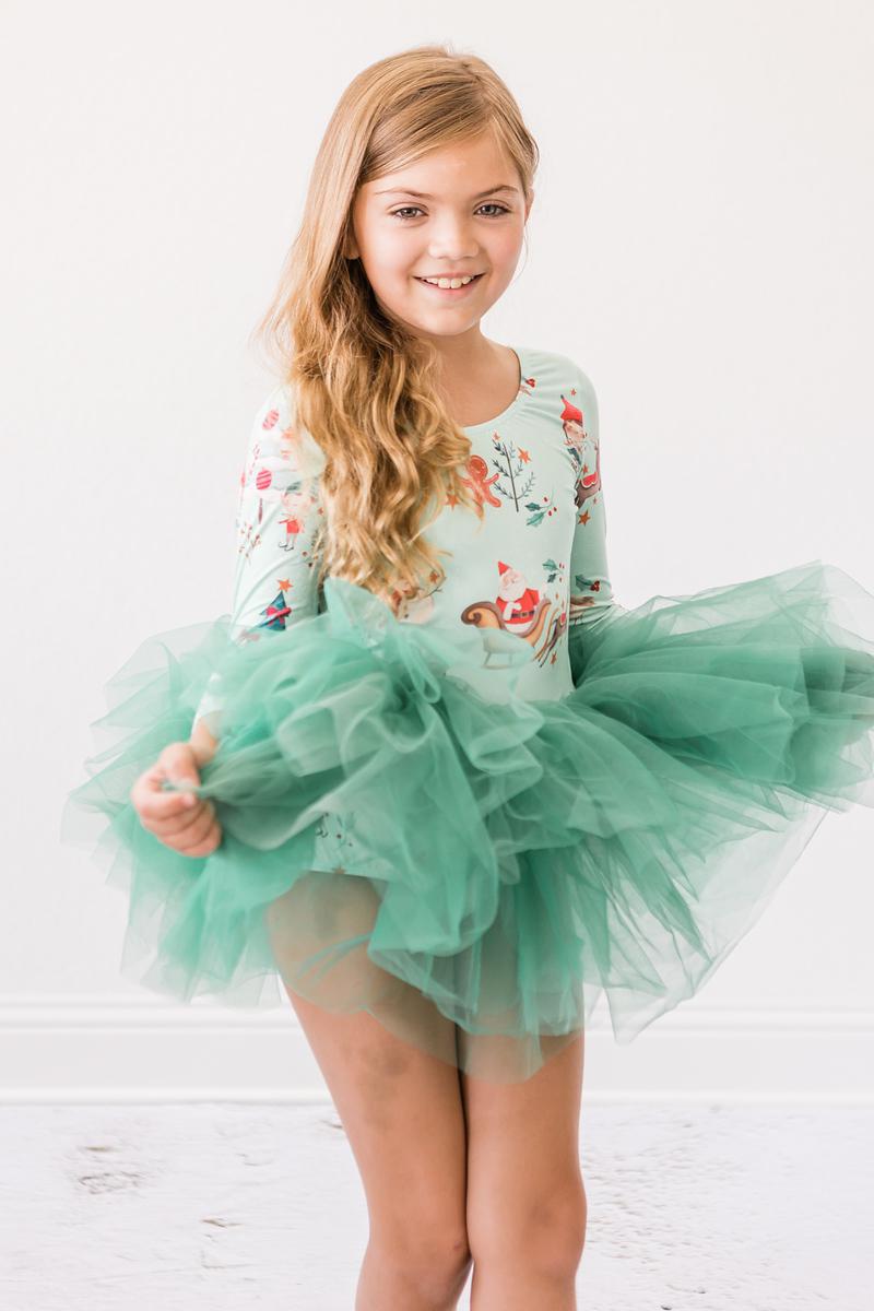 Believe in Your Elf 3/4 Tutu Leotard - Mila & Rose ®