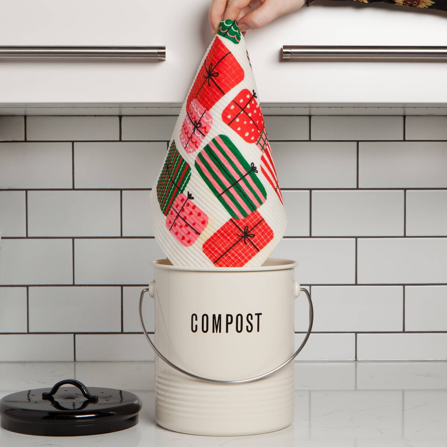 Large Swedish Dishcloth - Christmas Packages