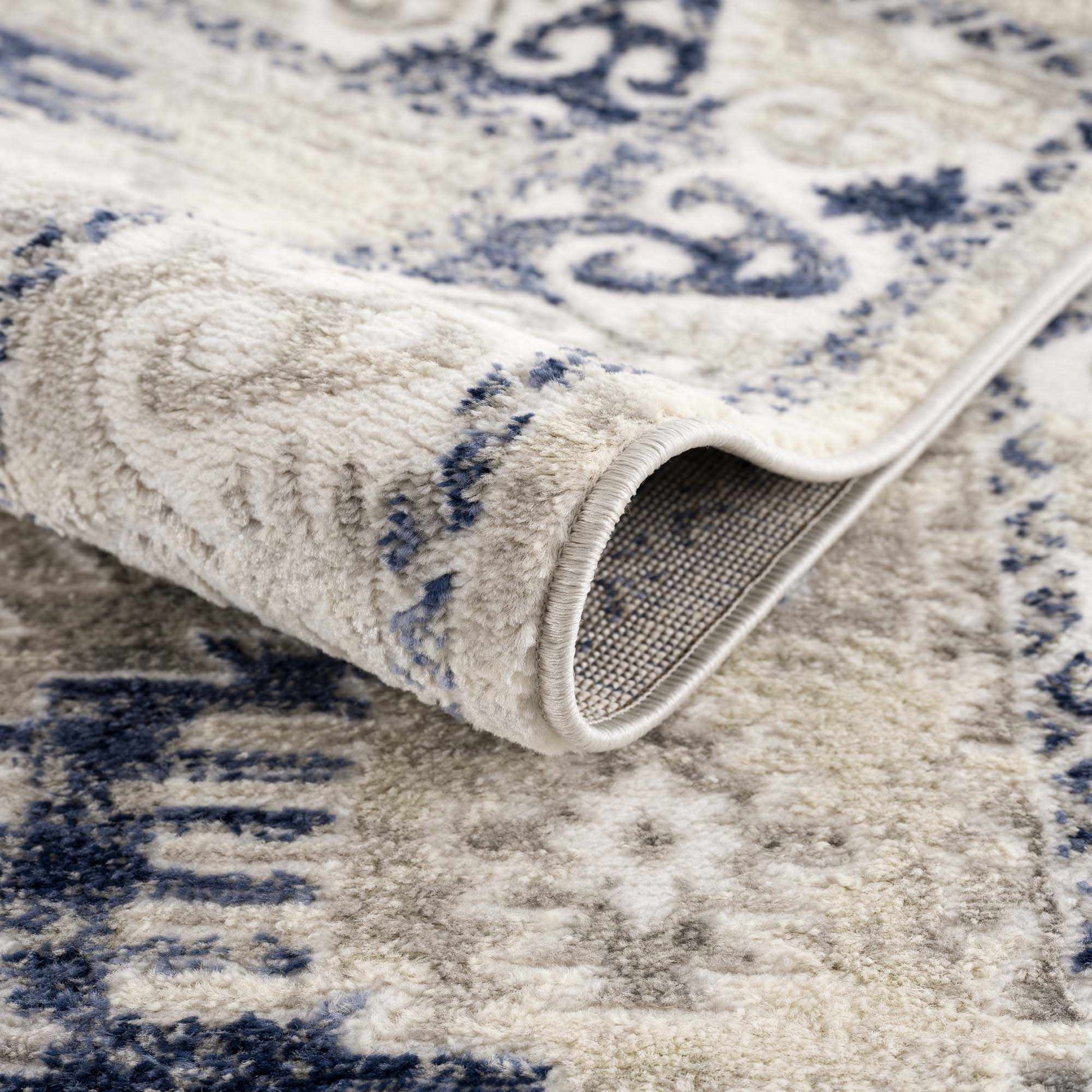 Bindi Navy Area Rug - Boutique Rugs
