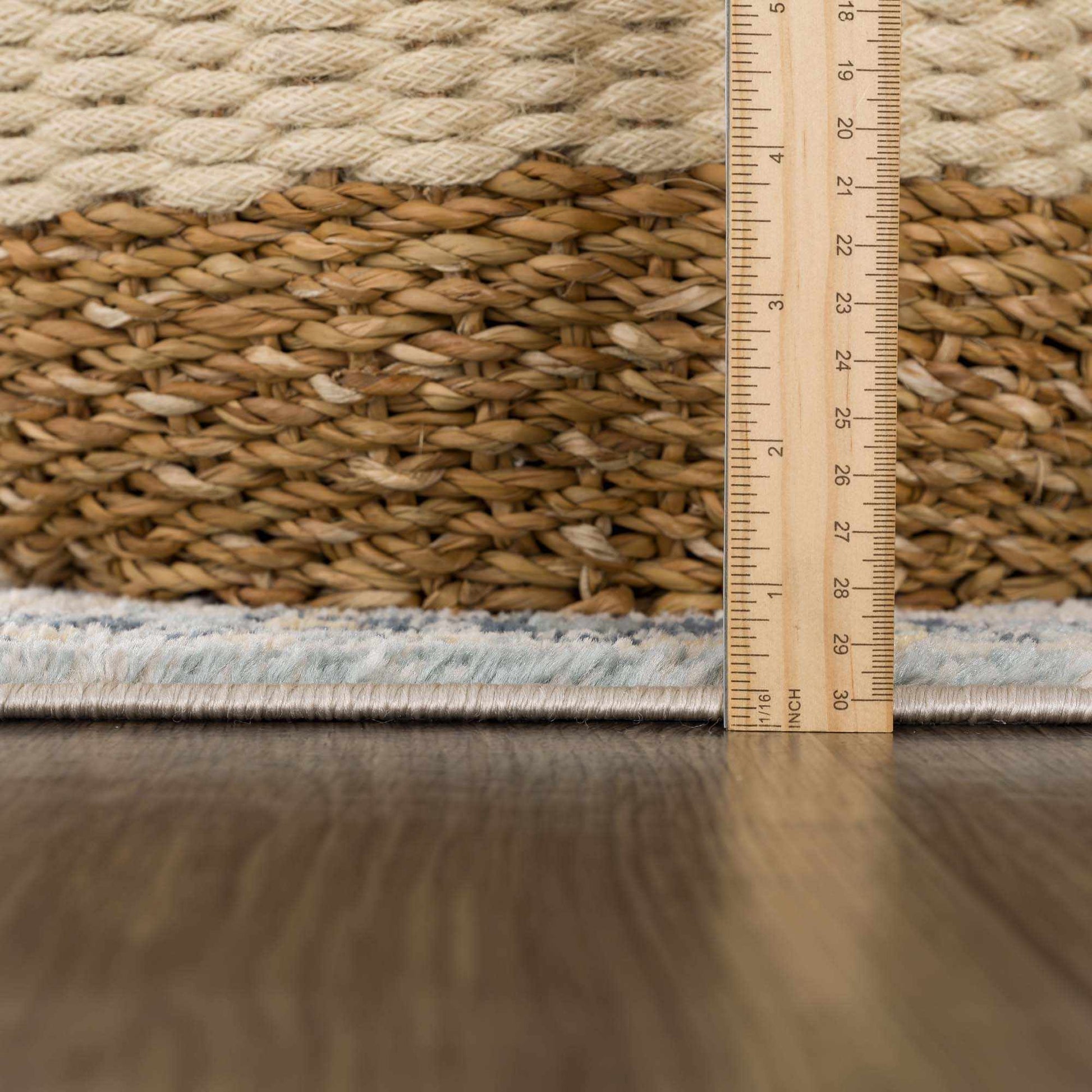 Brend Blue Medallion Area Rug - Boutique Rugs