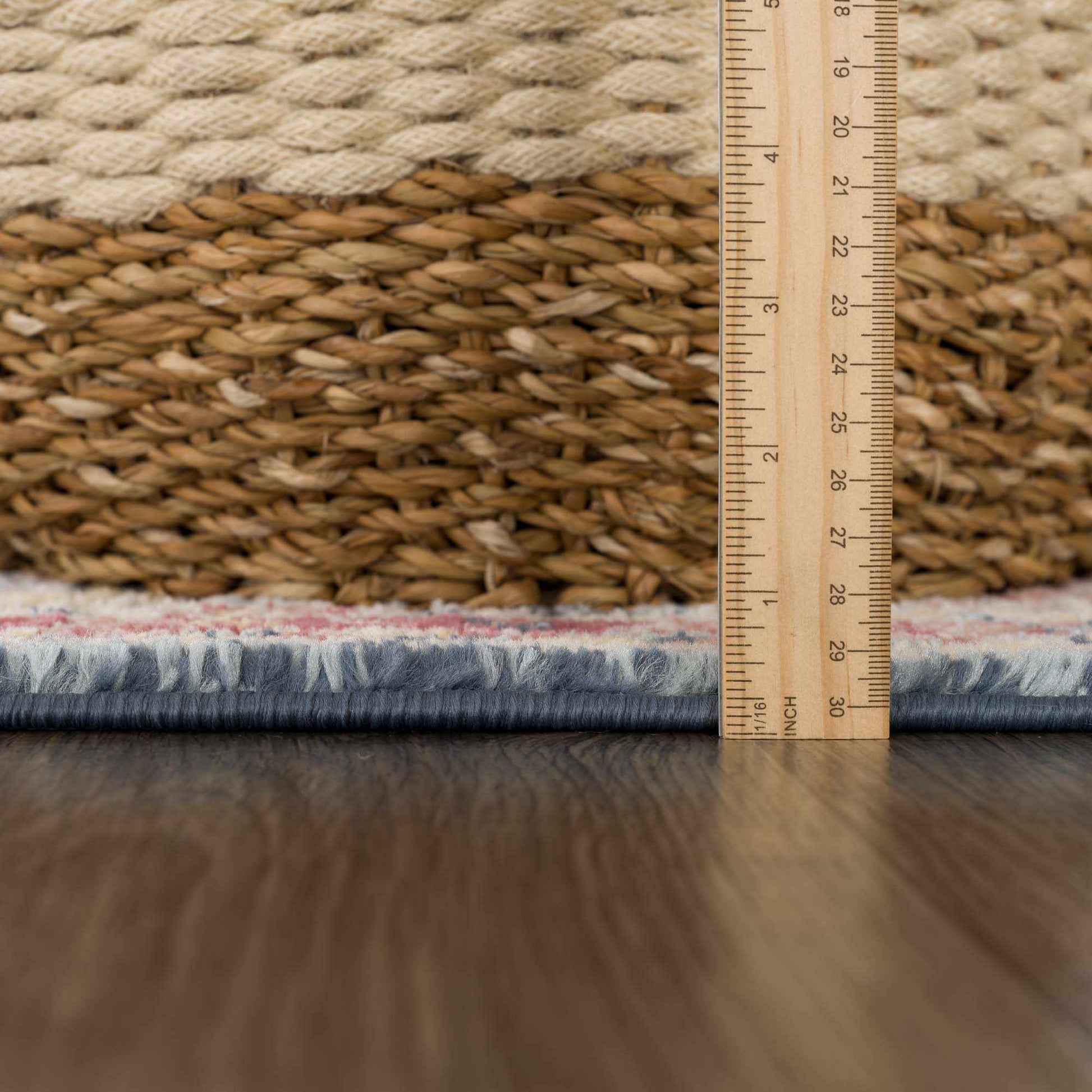 Brend Rust Medallion Area Rug - Boutique Rugs