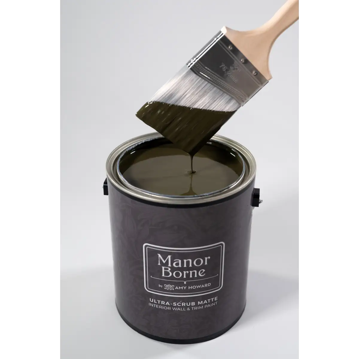 Cafe Chocolate - Manor Borne Wall Paint - Amy Howard At Home